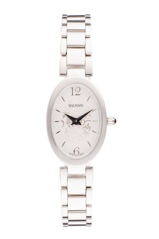 Montre quartz en acier Madrigal - 
Argenté