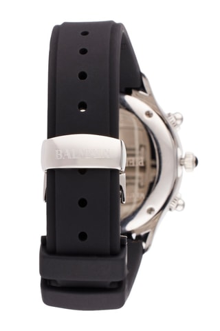 Montre quartz Balmain de Balmain - 
Chronographe - Argenté et noir