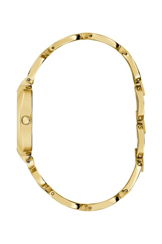 Montre à quartz en acier - Doré