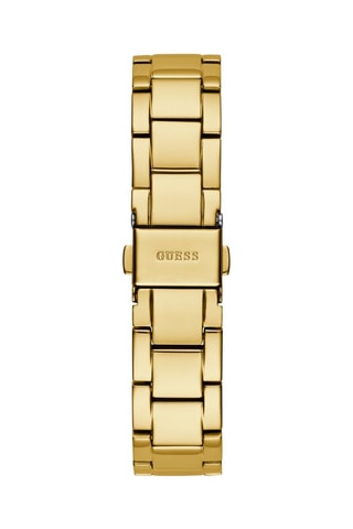 Montre à quartz en acier - Doré et blanc