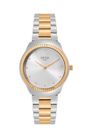 Montre à quartz en acier Aphrodite Argenté et doré