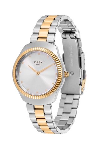 Montre à quartz en acier Aphrodite Argenté et doré