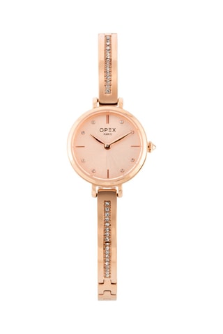 Montre à quartz en acier Héra Doré rose