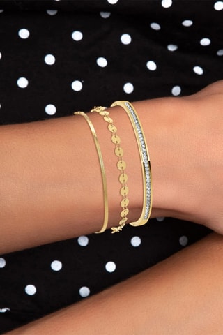 2 bracelets et 1 jonc - Coloris au choix