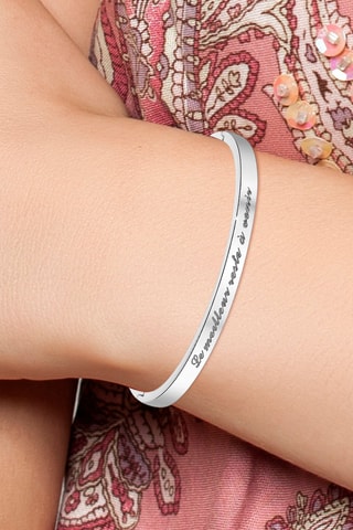 Pulseira rígida Cor à escolha