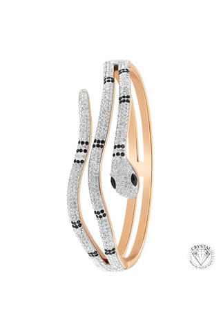 Pulseira serpente - Cristais de Boémia - Cor à escolha