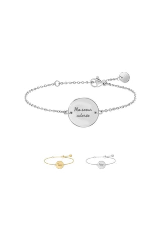 Pulseira Ma soeur adorée Cor à escolha