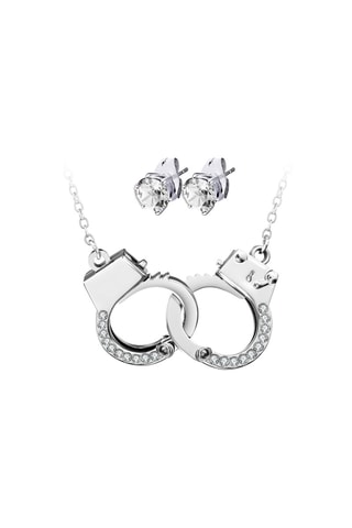 Conjunto com cristais Swarovski Cristais de Boémia