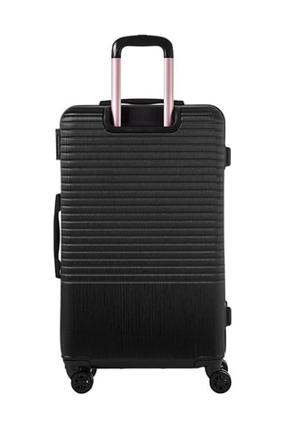 Valise grand volume Perle - Noir - 76 cm