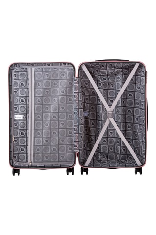 Valise grand volume Perle - Noir - 76 cm