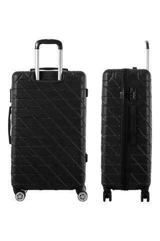 Valise grand volume Sidney - Noir - 76 cm