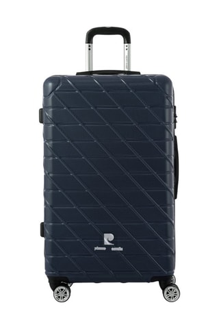 Valise grand volume Sidney - Bleu marine - 76 cm