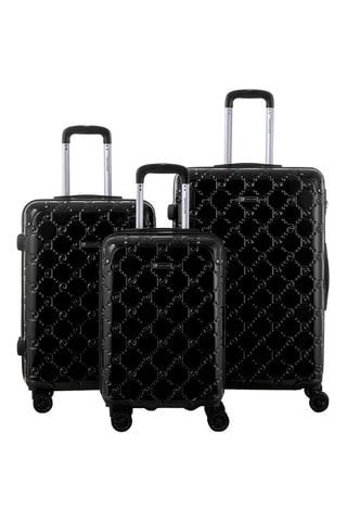Set de 3 valises Orion - Noir - 55/60/70 cm