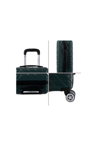 Set de 3 valises Sidney - Vert sapin - 55/66/76 cm