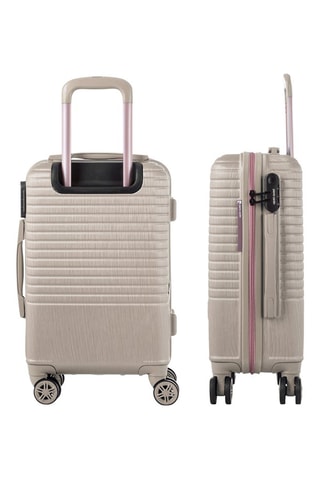 Set de 3 valises Perle - Ivoire - 55/66/76 cm