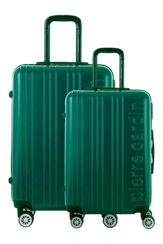 Valise cabine et valise semaine - Vert sapin - 55/65 cm
