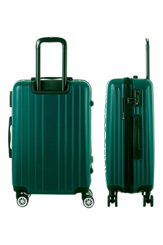 Valise cabine et valise semaine - Vert sapin - 55/65 cm
