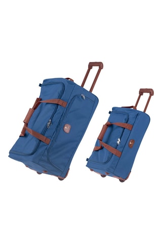 Valise cabine et valise semaine - Bleu marine - 55/45 cm