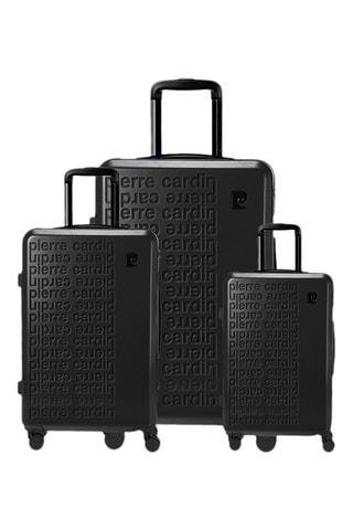 Set de 3 valises Vertige - Noir - 55/66/76 cm