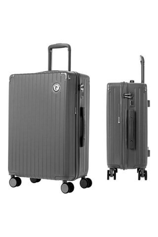Set de 3 valises Shaula - Gris foncé - 55/66/76 cm