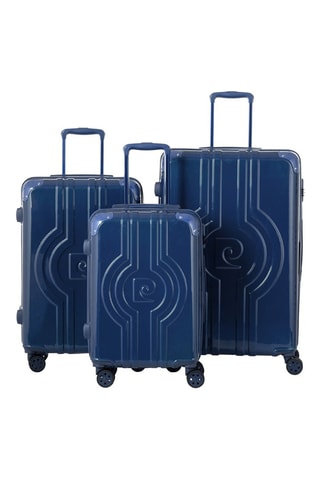 Set de 3 valises Vega - Bleu marine - 55/66/76 cm