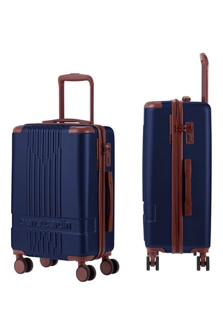 Set de 3 valises Alpha - Bleu marine - 55/66/76 cm