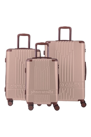 Set de 3 valises Alpha - Nude - 55/66/76 cm