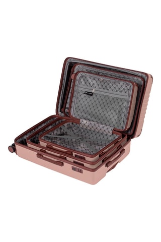 Set de 3 valises Alpha - Nude - 55/66/76 cm
