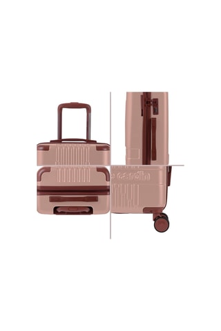 Set de 3 valises Alpha - Nude - 55/66/76 cm