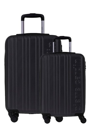 Valise cabine et valise semaine - Noir - 55/65 cm