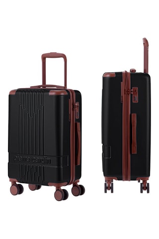 Set de 3 valises Alpha - Noir - 55/66/76 cm