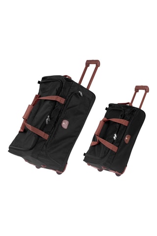Valise cabine et valise semaine - Noir - 55/45 cm