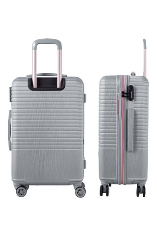 Valise semaine Perle - Argenté - 66 cm