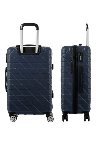 Valise semaine Sidney - Bleu marine - 66 cm