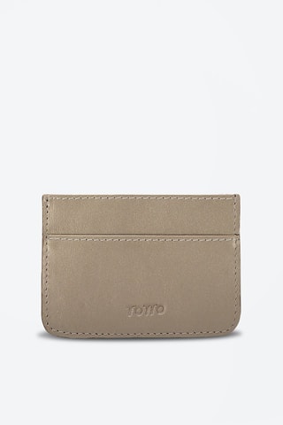 Porte-cartes en cuir Komoe - Marron