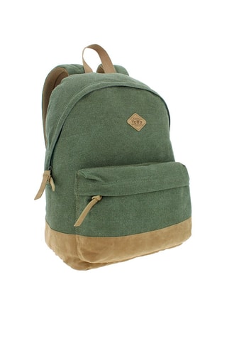 Sac à dos - Vert et marron