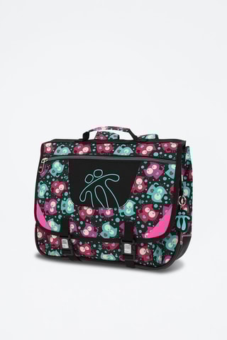 Cartable Tijeras - Noir et turquoise