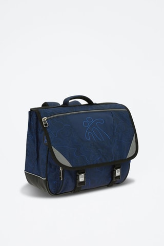 Cartable Tijeras - Bleu marine et bleu cobalt
