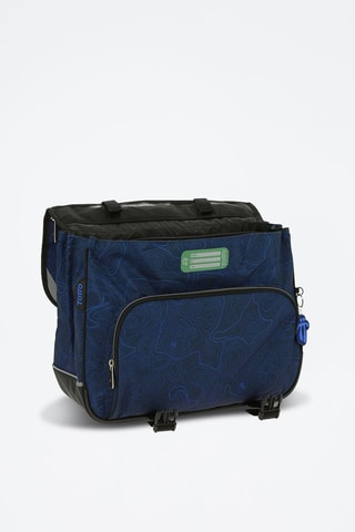 Cartable Tijeras - Bleu marine et bleu cobalt