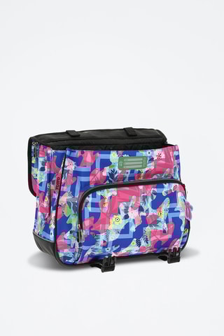 Cartable Tijeras - Bleu roi et fuchsia