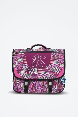 Cartable Tijeras - Fuchsia et vert d’eau