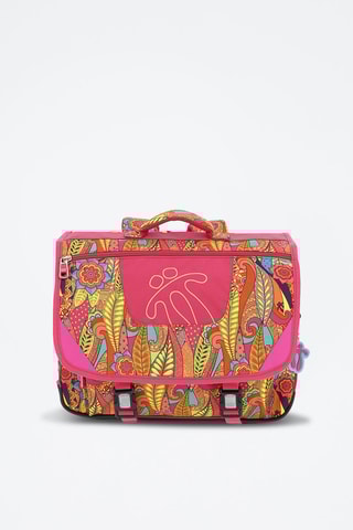 Cartable Tijeras - Fuchsia et vert clair