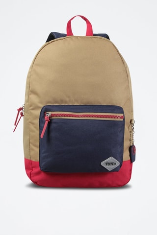 Sac à dos Vetus - Marron et bleu marine