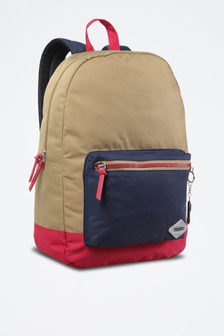 Sac à dos Vetus - Marron et bleu marine