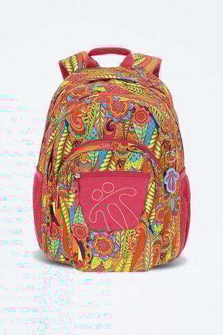 Sac à dos Pencil - Vert citron et orange