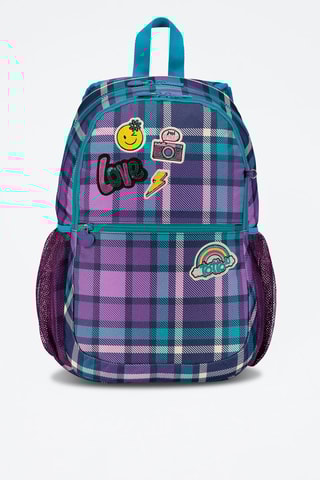 Sac à dos Patchly - Violet et rose