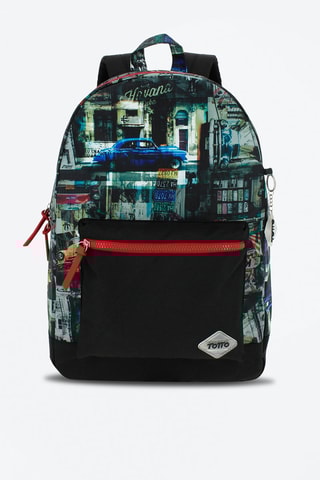Sac à dos Vetus - Noir et marron