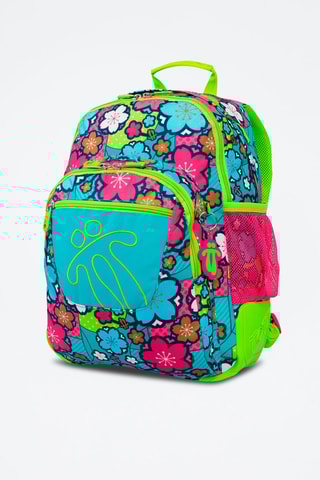 Sac à dos Crayoles - Turquoise et fuchsia