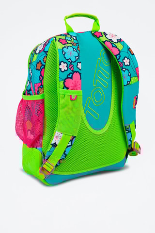 Sac à dos Crayoles - Turquoise et fuchsia