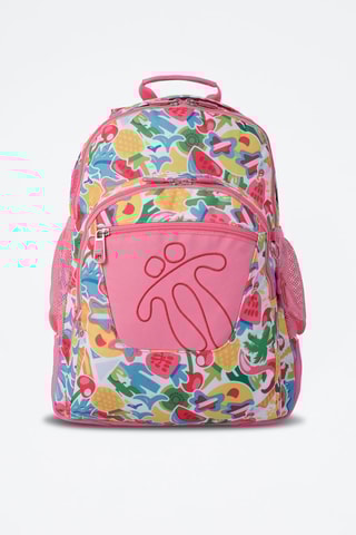 Sac à dos Crayoles - Rose et écru